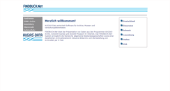 Desktop Screenshot of findbuch.net